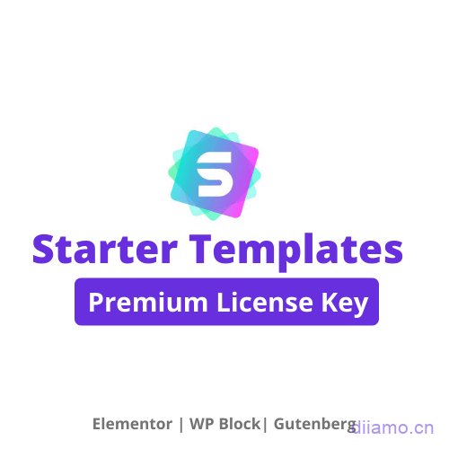 Premium Starter Templates key