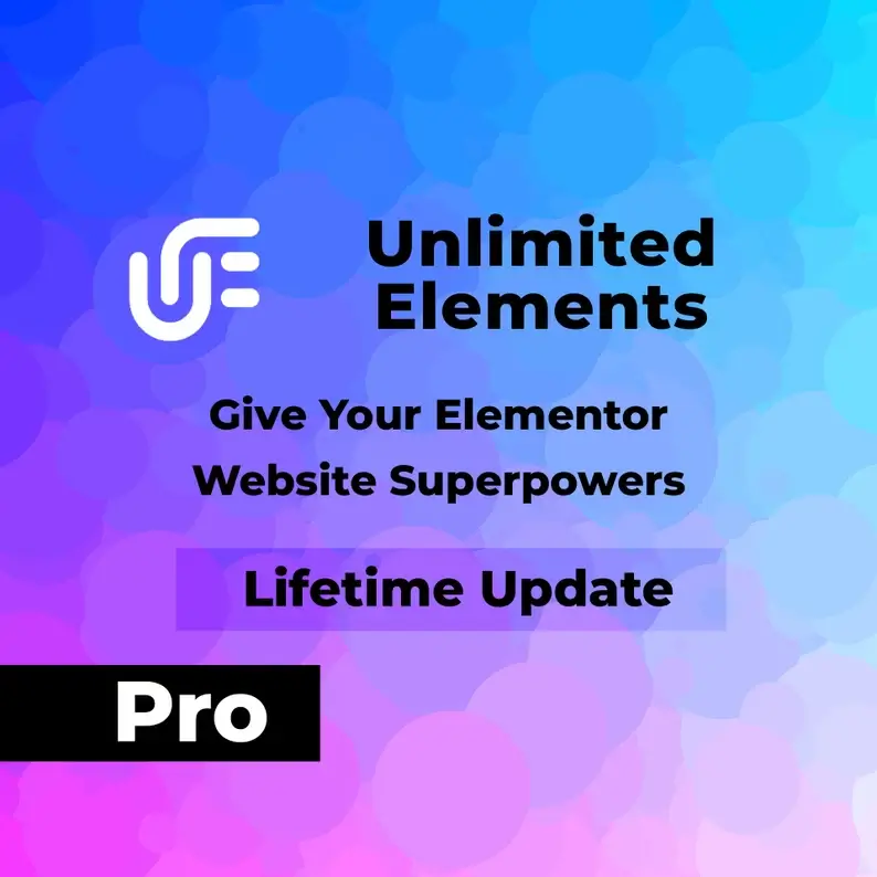 Unlimited Elements for Elementor下载